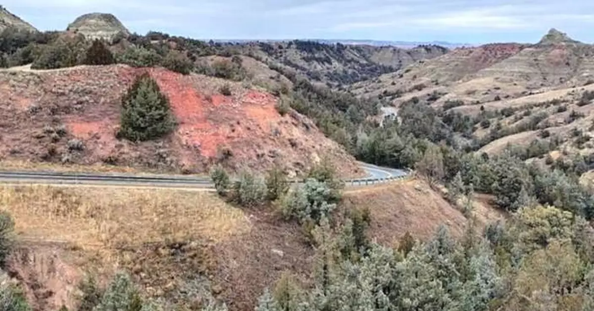 Reconstructed road opens grand views at Theodore Roosevelt National Park in North Dakota