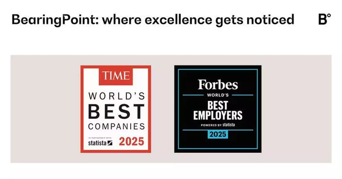BearingPoint recognized among TIME World’s Best Companies 2025 and Forbes World’s Best Employers 2025