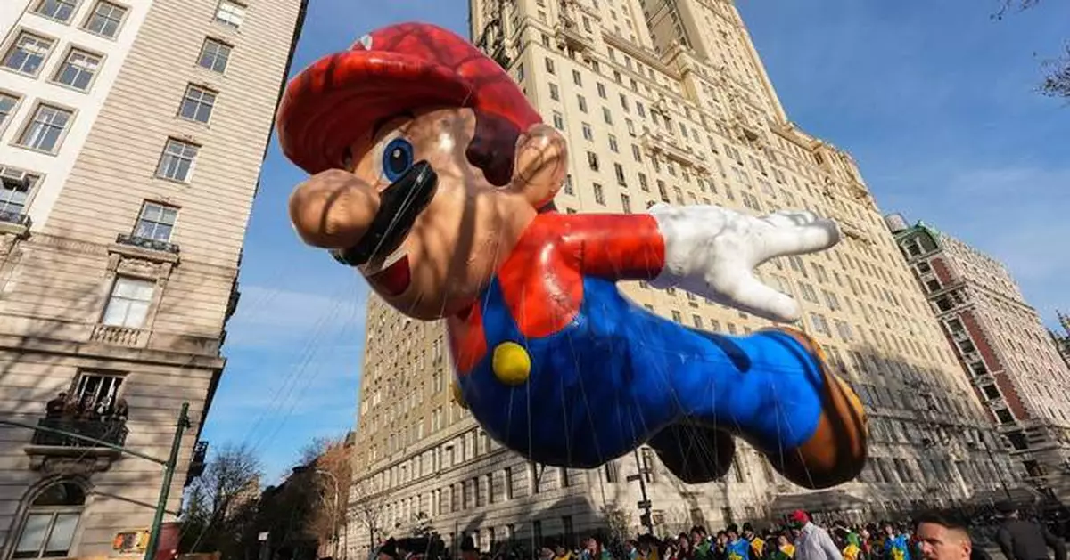Photos show new balloons joining the usual suspects in the annual Macy’s Thanksgiving Day Parade