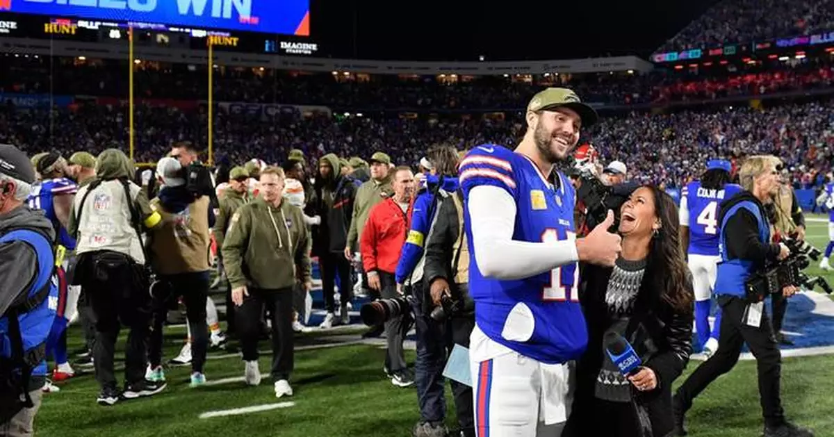 Josh Allen and the Bills reach midway point at 6-2 with signature