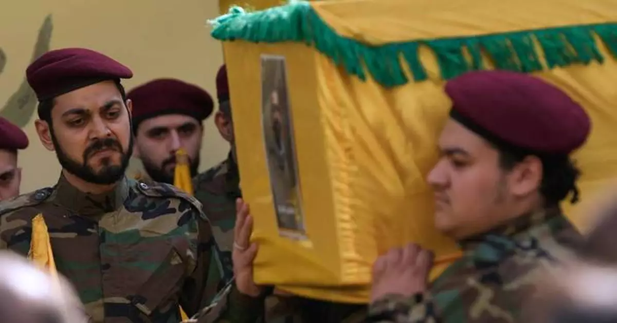 Thousands mourn Hezbollah commander killed in Israeli airstrike