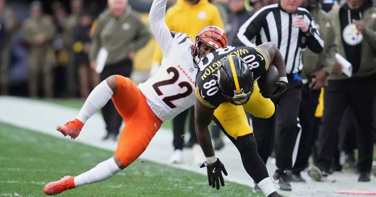 Steelers tight end Darnell Washington isn't your average NFL big guy and has the skills to prove it