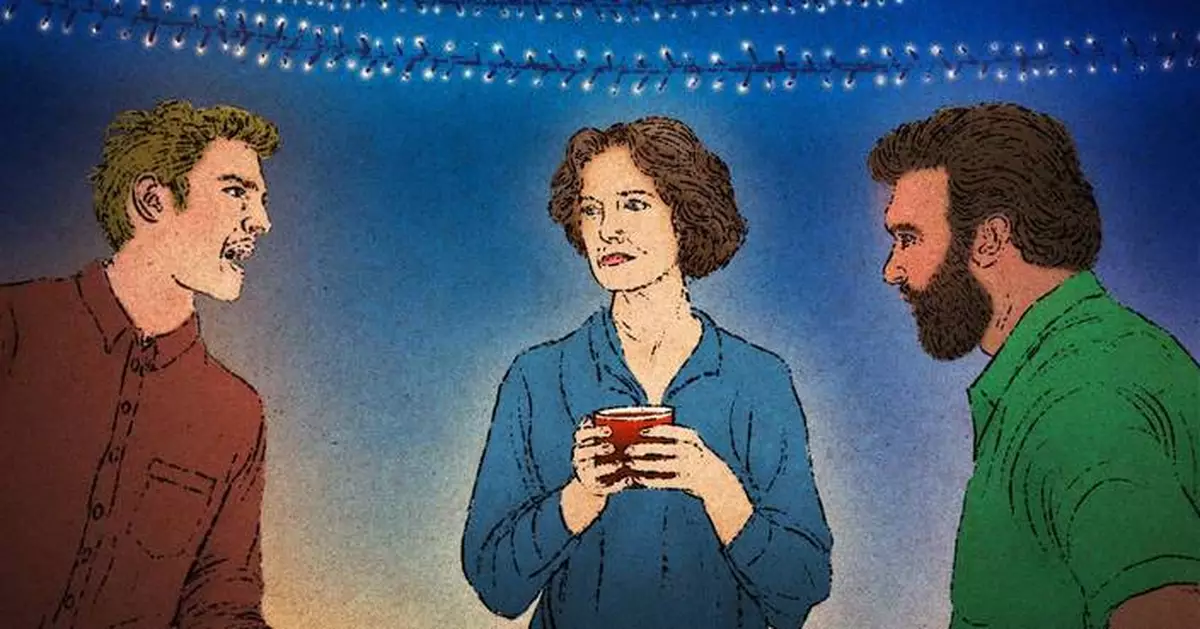 Here's a strategy to get through stressful holiday gatherings. Act like a dull rock