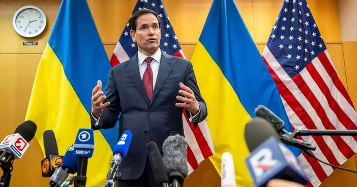 Rubio says US-Ukraine talks on Russia war were productive but much work remains in search of a deal