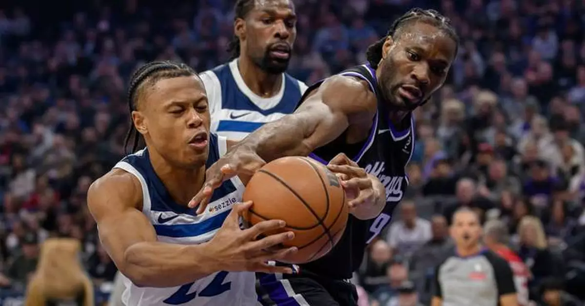 Kings take advantage of Timberwolves' 2nd straight collapse in 117-112 OT win