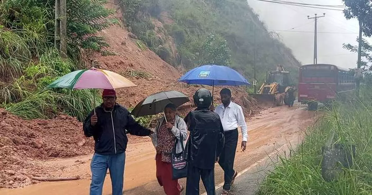 Heavy rains trigger landslides and floods in Sri Lanka, leaving more than 40 dead
