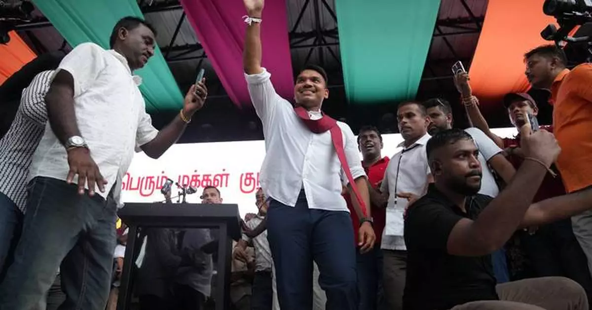 Sri Lankan opposition rallies in first major protest against Dissanayake government