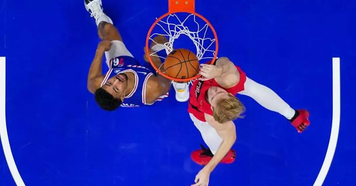Raptors win 5th straight, surging in 3rd third to beat 76ers 121-112