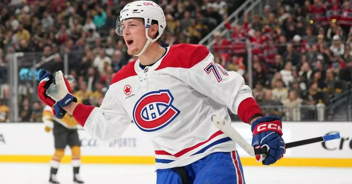 Canadiens extend winning streak to 3 games with a 4-1 win over the Golden Knights