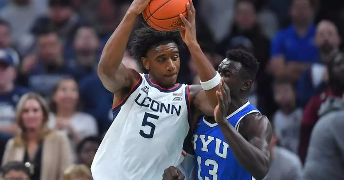 Tarris Reed Jr., No. 3 UConn's top scorer and rebounder, to miss matchup with No. 4 Arizona