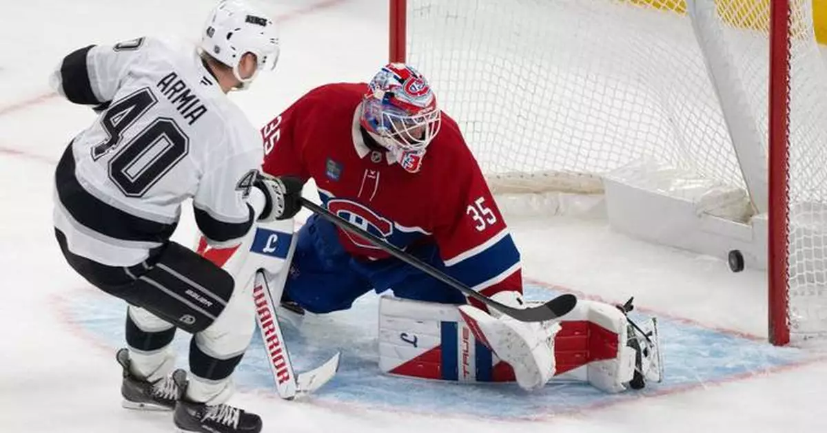 Kings score 3 quick goals in 2nd period and beat Canadiens 5-1