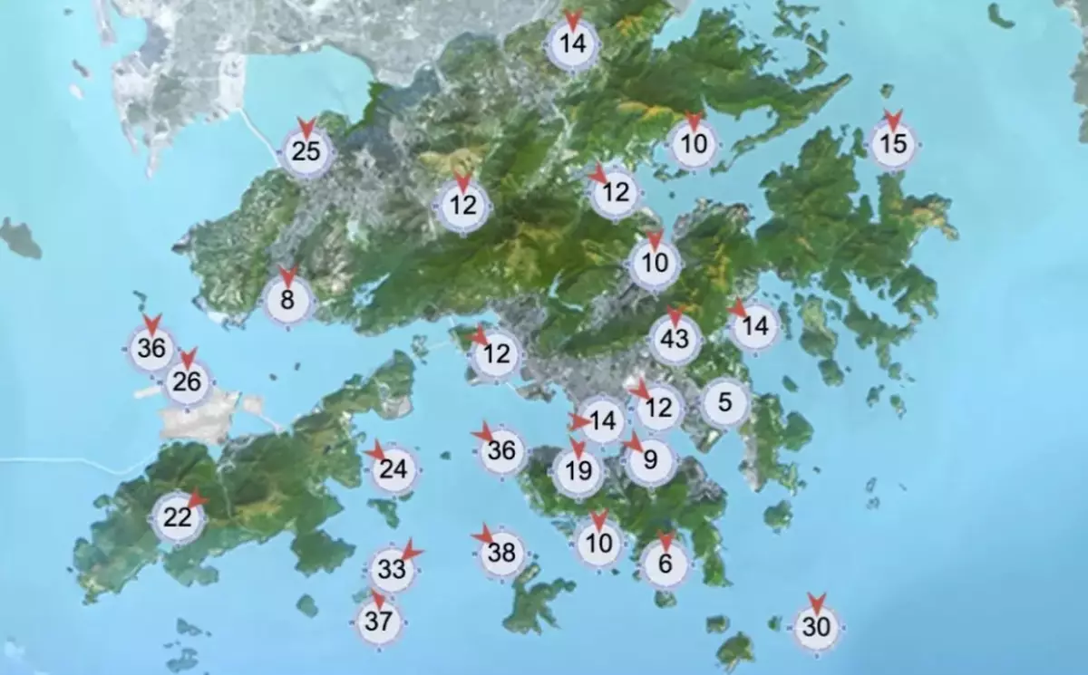 Hong Kong Observatory Has Cancelled All Tropical Cyclone Warning Signals