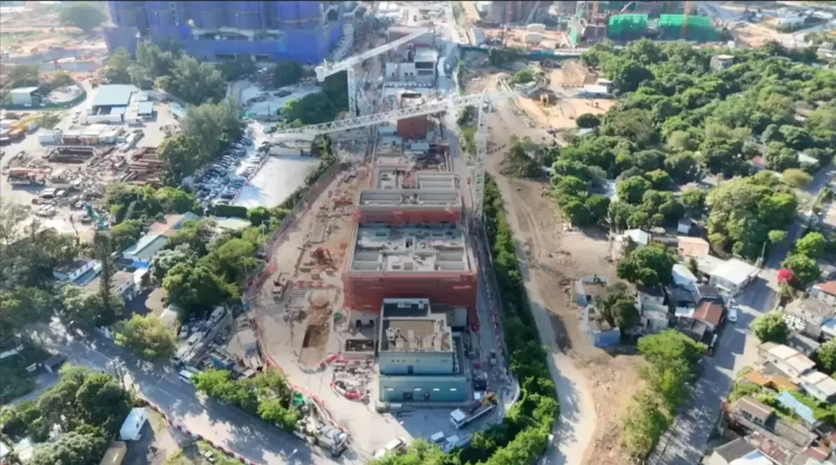 Kwu Tung Station on East Rail Line Topping Out, Aiming to be Finalized in 2027