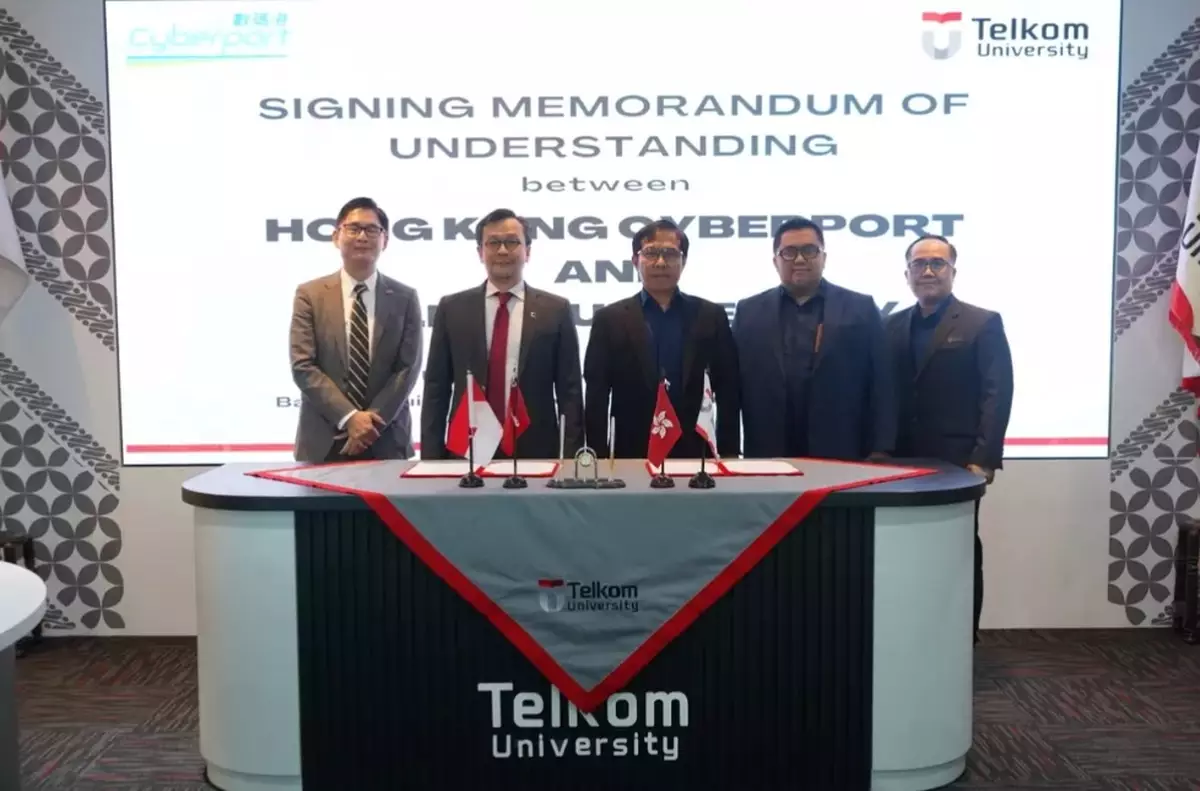 Cyberport and Telkom University Formed Partnership to Accelerate HK Tech Expansion in ASEAN and Belt &amp; Road