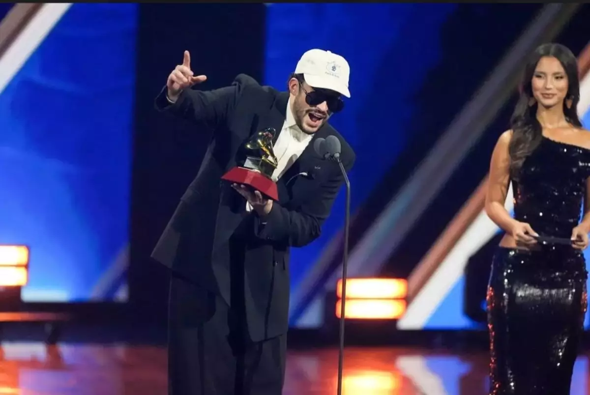 Bad Bunny wins album of the year at the 2025 Latin Grammys, capping an electric night