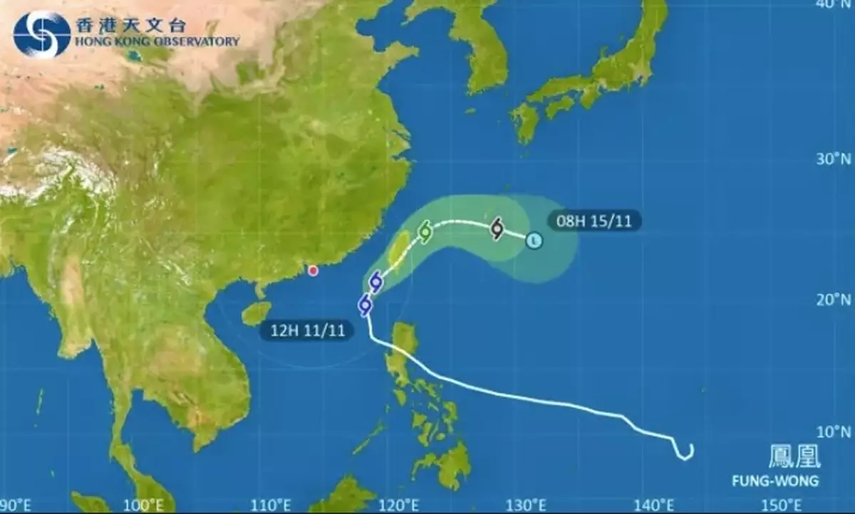 Observatory: When the Threat of Fung-Wong is Lifted, a Strong Monsoon Signal will be Issued Instead