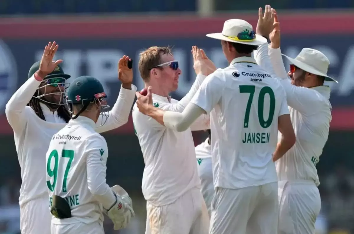Marco Jansen's 6-48 helps South Africa to commanding 314-run lead over India in 2nd cricket test