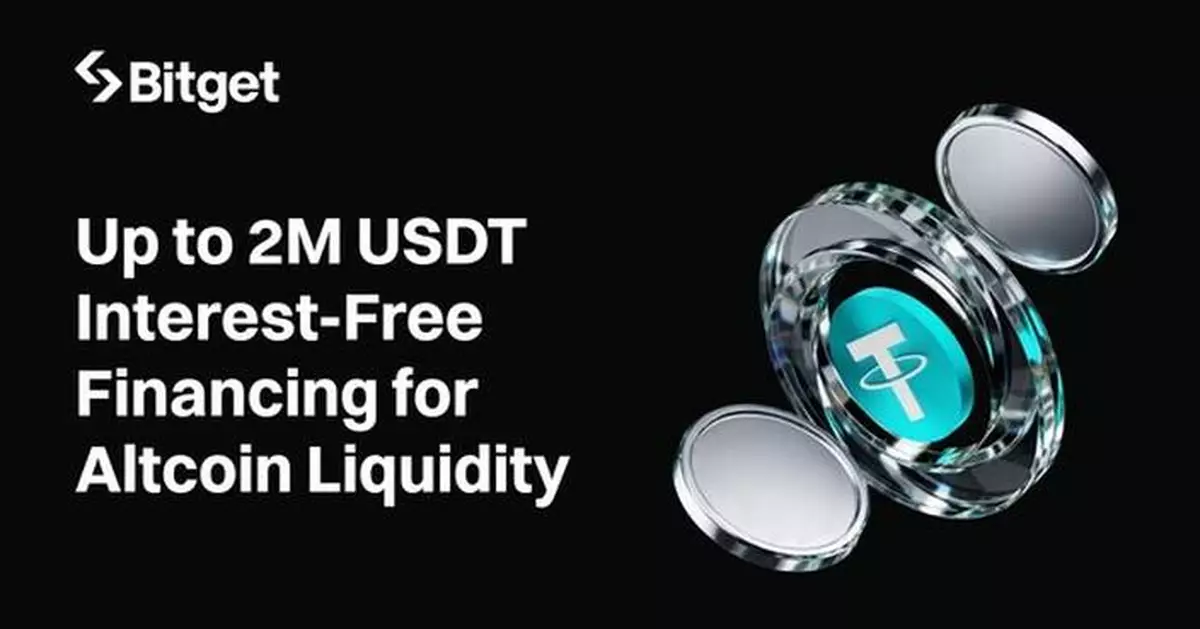 Bitget Launches Institutional Financing Program Offering Interest-Free 2M USDT to Boost Altcoin Liquidity