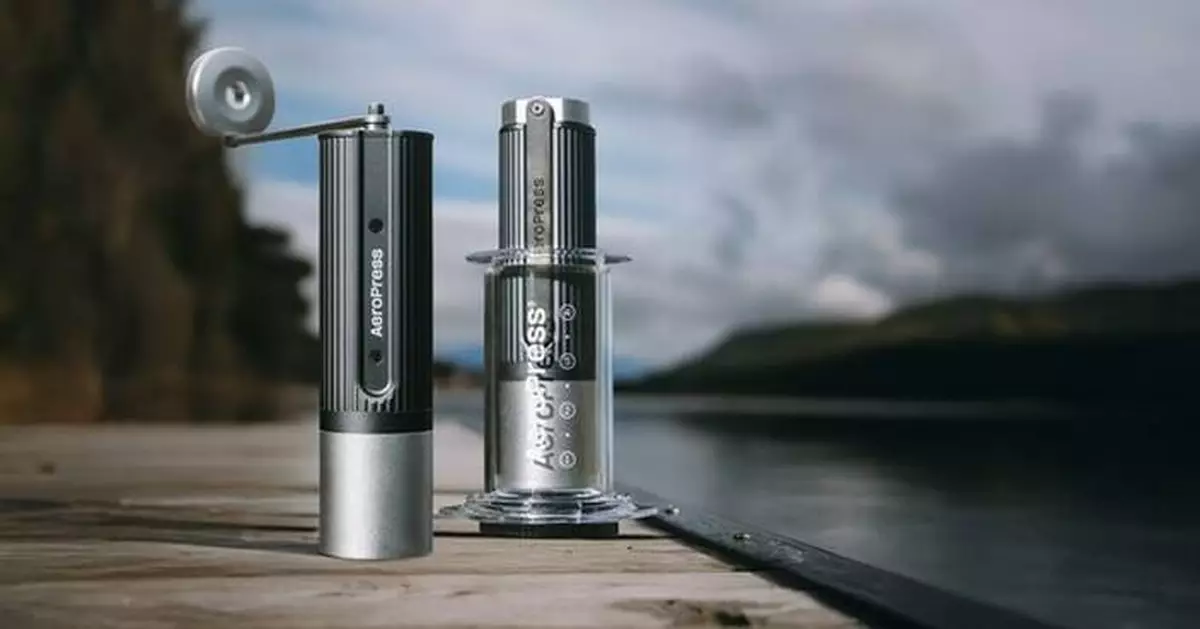 AeroPress Celebrates 20 Years with Launch of First-Ever Manual Coffee Grinder and New Premium Black and White Editions