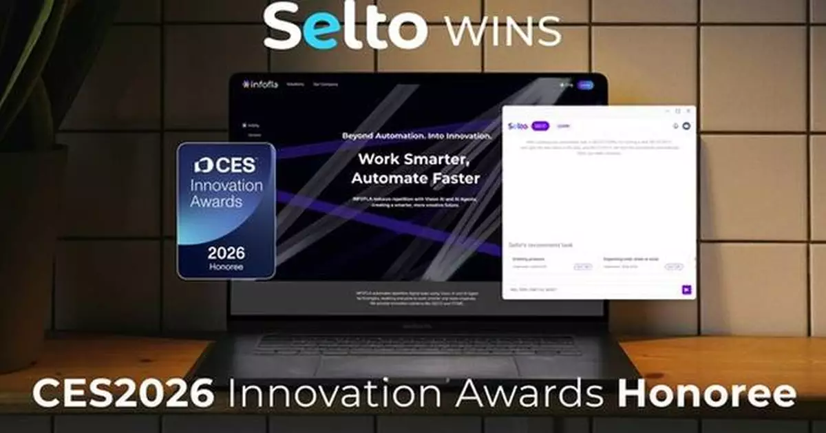 INFOFLA's Vision-Based AI Agent "Selto" Wins CES 2026 Innovation Award
