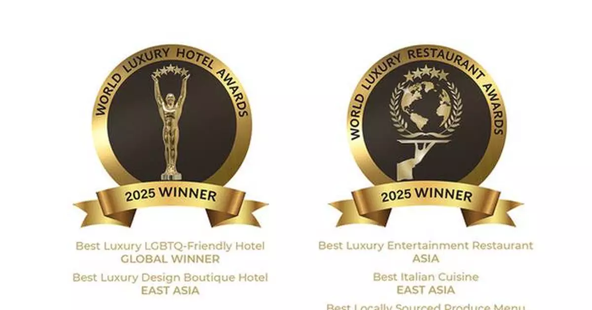 HOTEL GROOVE SHINJUKU, A PARK ROYAL Hotel: First-time winner in both hotel and restaurant categories at the World Luxury Awards 2025