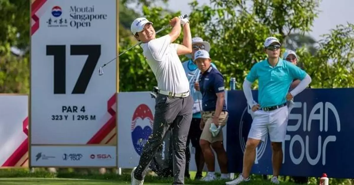 Moutai Singapore Open Is in Full Swing, With Jeunghun Wang Leading the Scoreboard
