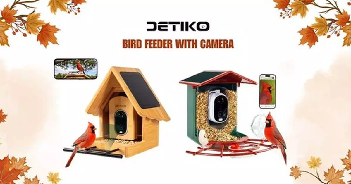 DETIKO Launches Black Friday Deals on Its Smart Bird Feeders