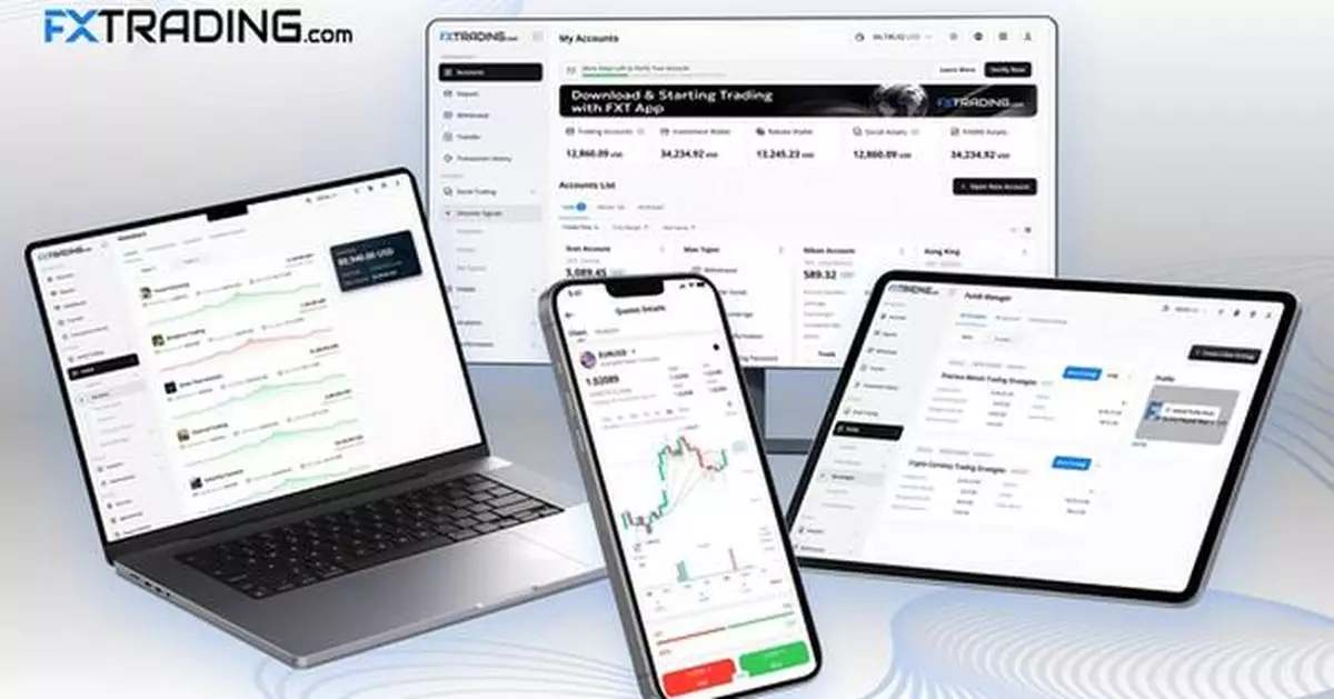 FXTRADING.com Launches In-House Built Website and Integrated Trading Portal to Redefine the Client Experience