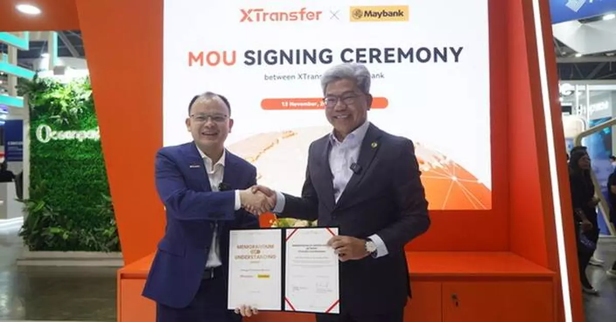 XTransfer and Maybank Announce Strategic Partnership at Singapore FinTech Festival 2025