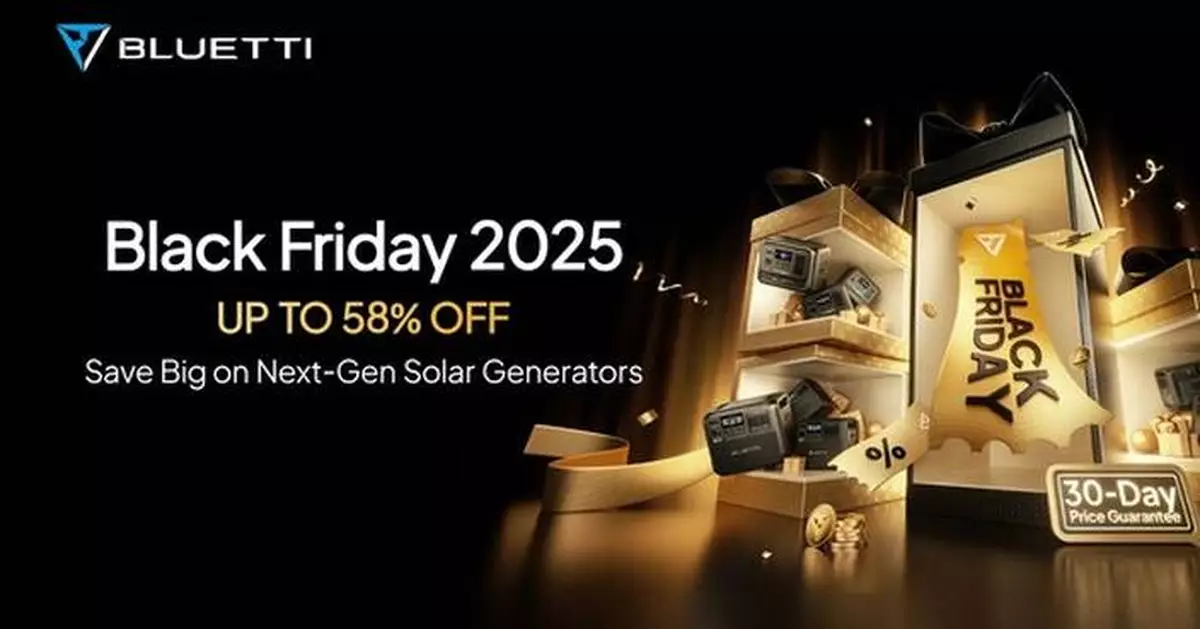 BLUETTI Launches New Products and Massive Black Friday Power Station Deals