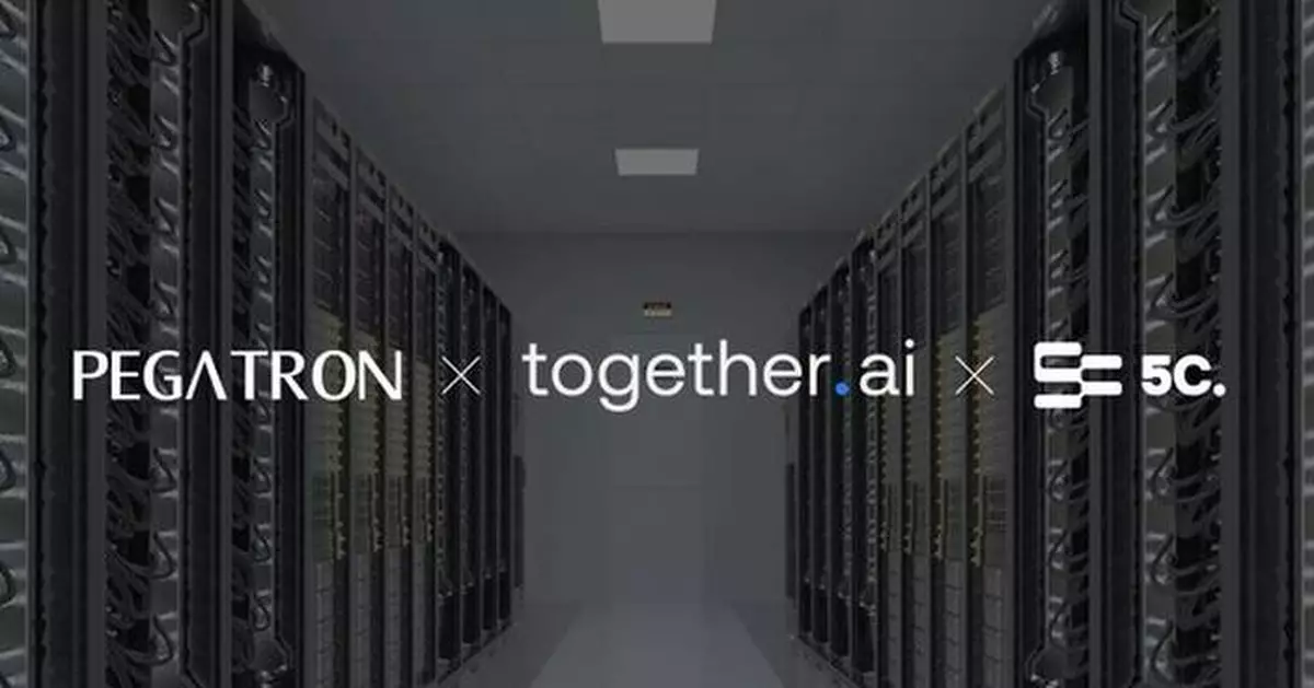 PEGATRON Strengthens AI Infrastructure Collaboration with Together AI and 5C for NVIDIA GB300 NVL72 and NVIDIA HGX B200 Liquid-Cooled Rack Deployment in U.S. Data Centers
