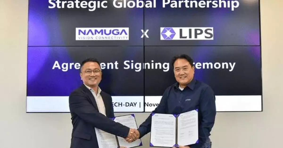 LIPS and Namuga Announce Strategic Alliance to Accelerate Global Commercialization of AI Machine Vision Solutions