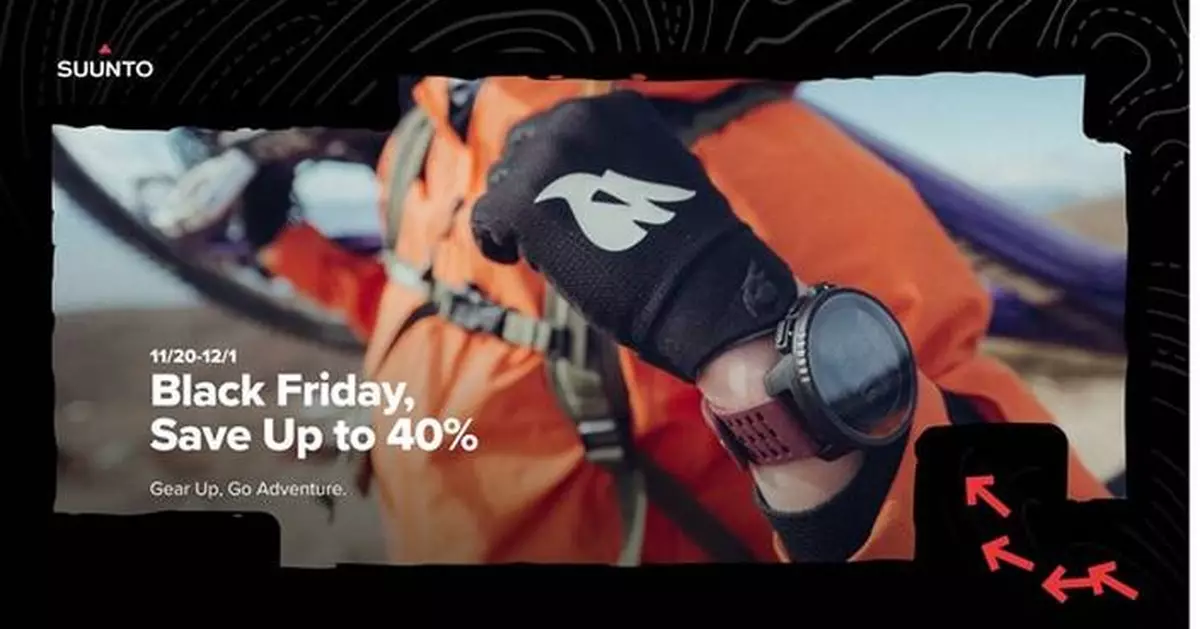 Suunto Elevates Your Black Friday Adventure with Unforgettable Deals on Watches and Gear