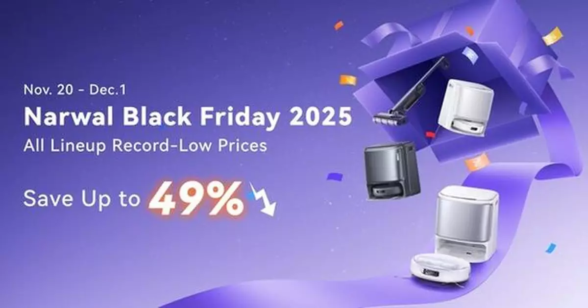 Narwal Unveils Record-Low Prices in Final 2025 Black Friday Event
