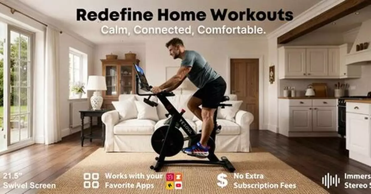 Black Friday Must-Have: YESOUL G1 M PLUS Indoor Bike for Efficient Winter Home Workouts