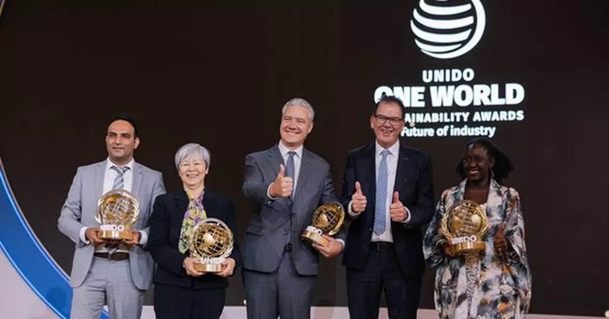 UNIDO Announces Winners of Inaugural One World Sustainability Awards in Riyadh