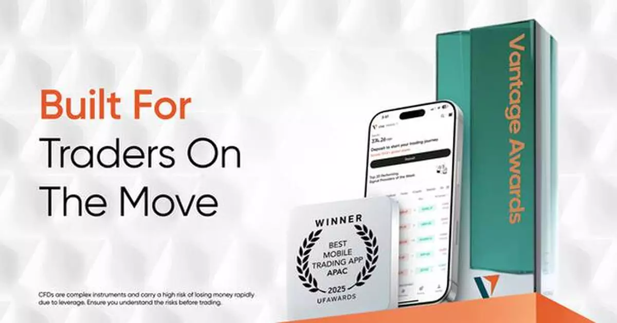 Vantage Wins 'Best Mobile Trading App - APAC' at the UF Awards APAC 2025