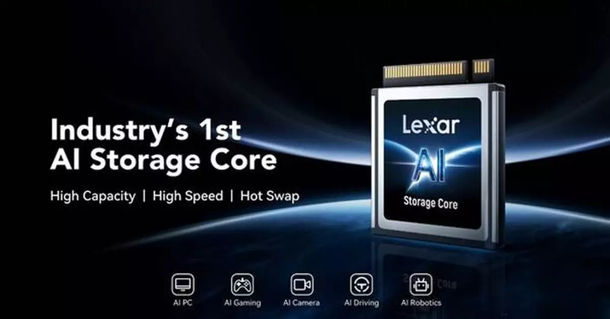 Lexar Unveils Industry's First AI Storage Core for Next‑Generation Edge AI Devices