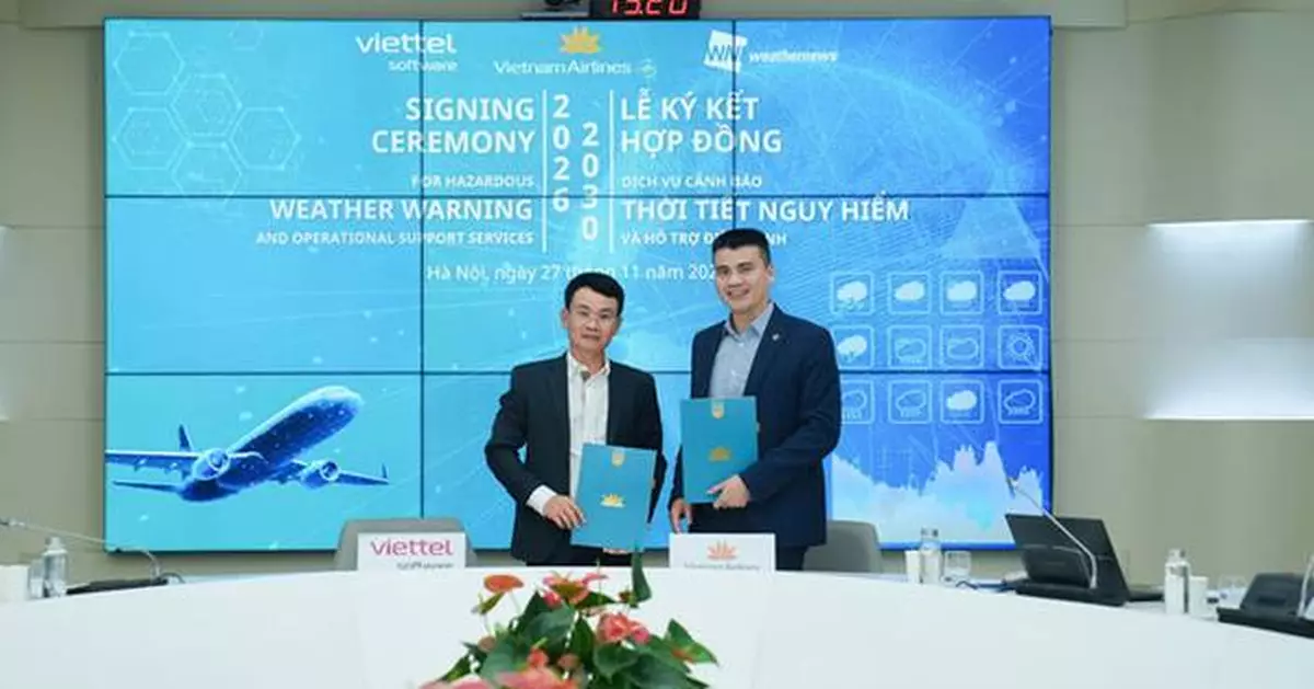 Viettel Develops Hazardous Weather Alert Software in Cooperation with Vietnam Airlines
