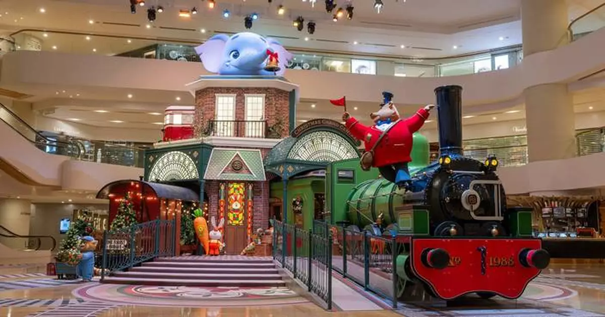 Hop on the Holiday Express: "Ticket to Christmas" Launches at Pacific Place and Starstreet Precinct