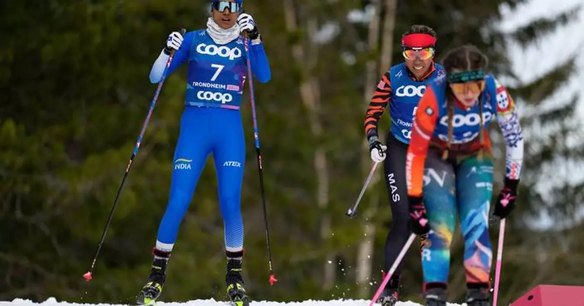 Olympic hopeful cross-country skier tries to put India on the winter sports map