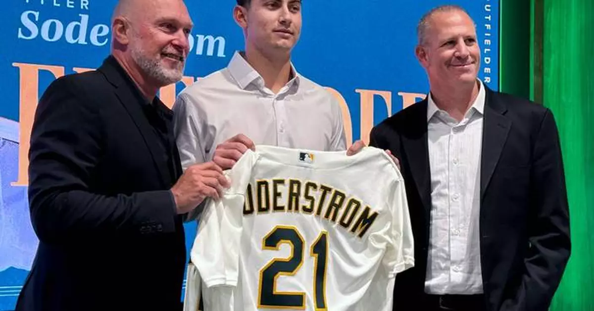 A's announce Soderstrom deal at future Las Vegas home