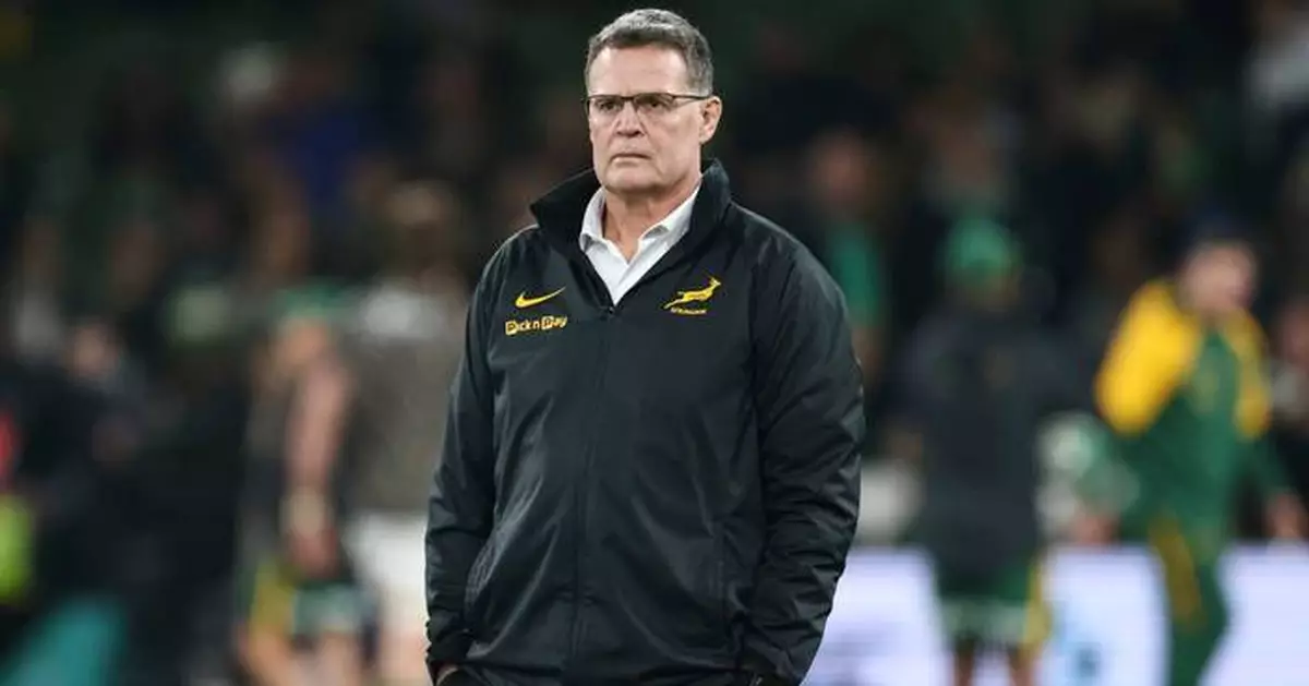 Erasmus to lead Springboks to 2031 Rugby World Cup after contract extension