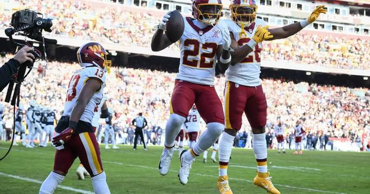 Croskey-Merritt's 105-yard rushing performance gives Commanders hope for future