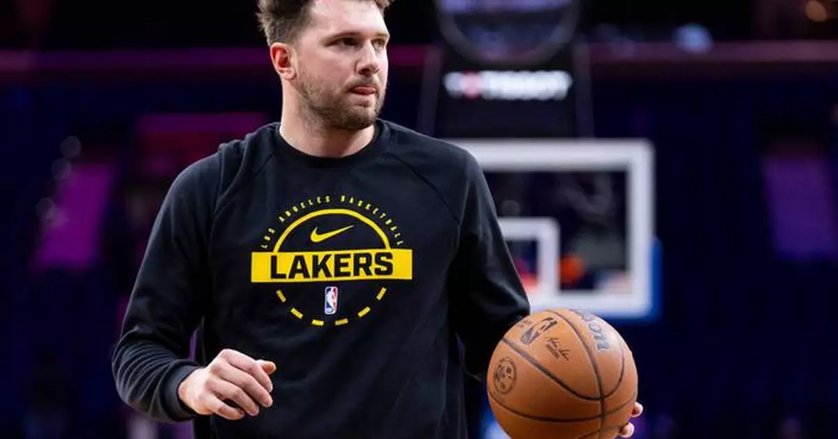 Doncic returns to Lakers' lineup following birth of daughter, James back from nagging sciatica