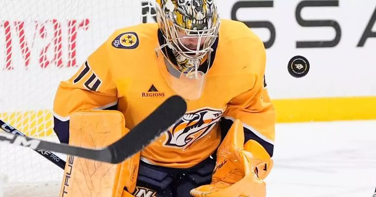 Forsberg, Annunen lead Predators over Rangers, 2-1