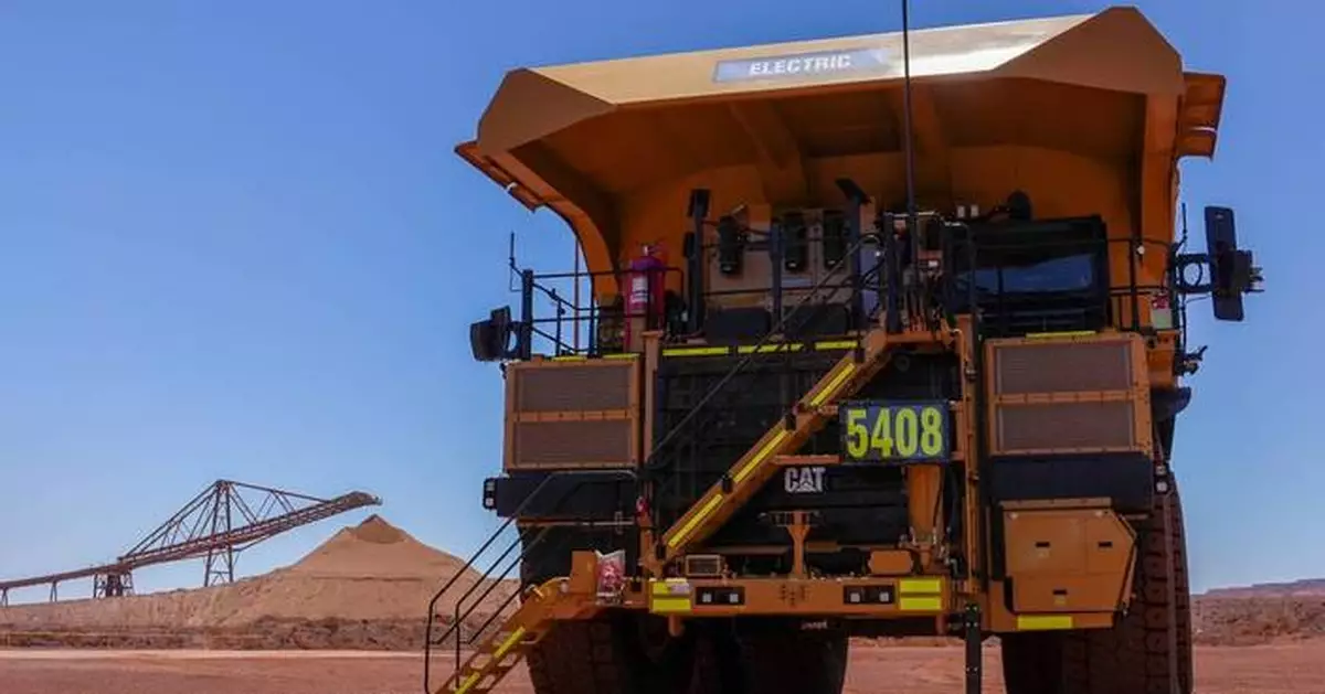 BHP and Rio Tinto welcome first Caterpillar battery-electric haul trucks to the Pilbara