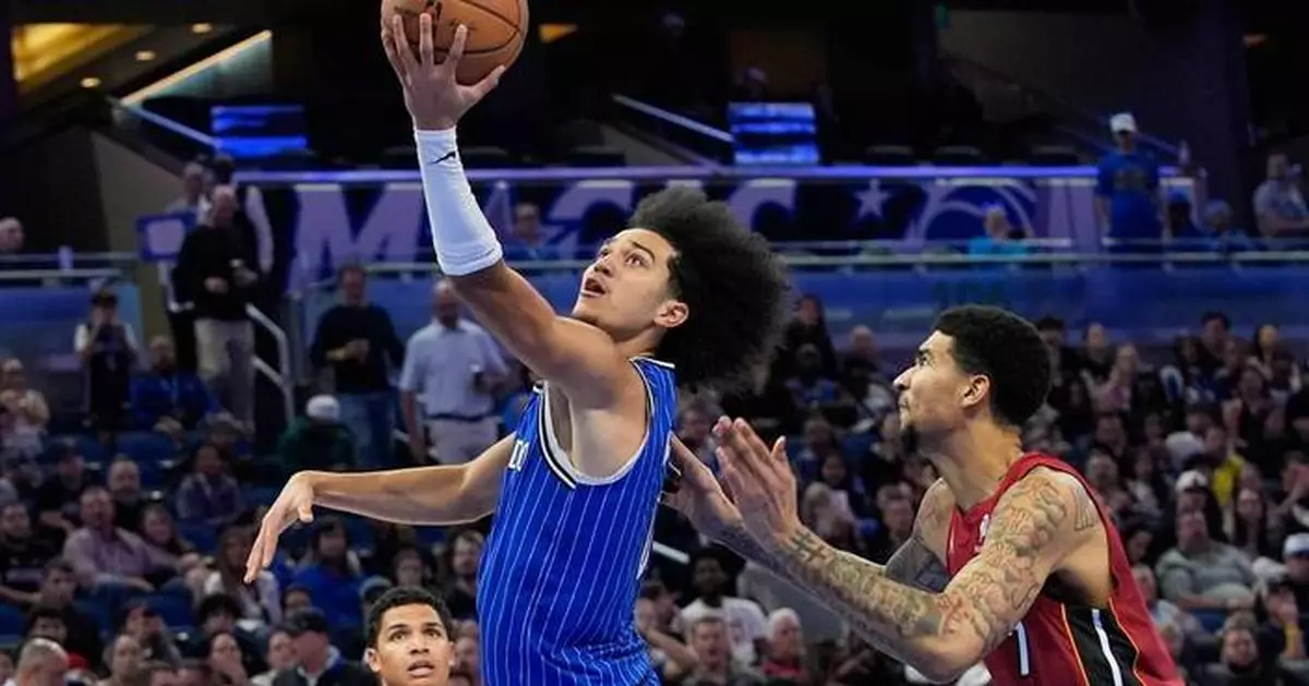 Franz Wagner scores 32 points, Magic hold off Heat 106-105