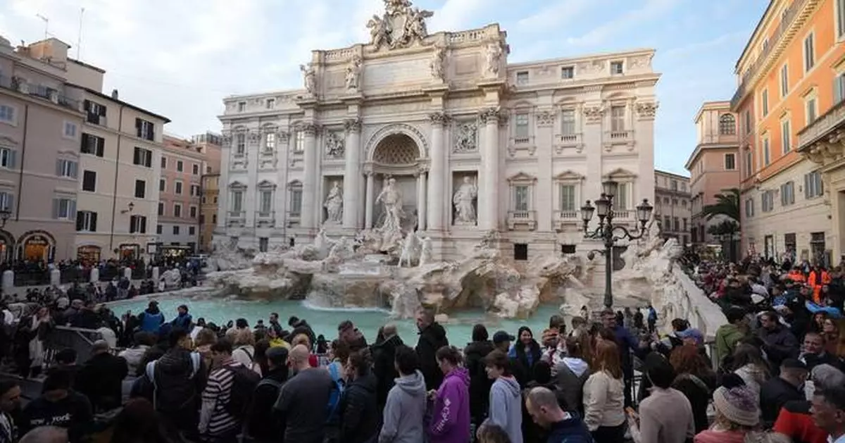 Visiting the Trevi Fountain now will cost more than just a coin toss with a 2-euro tourist fee