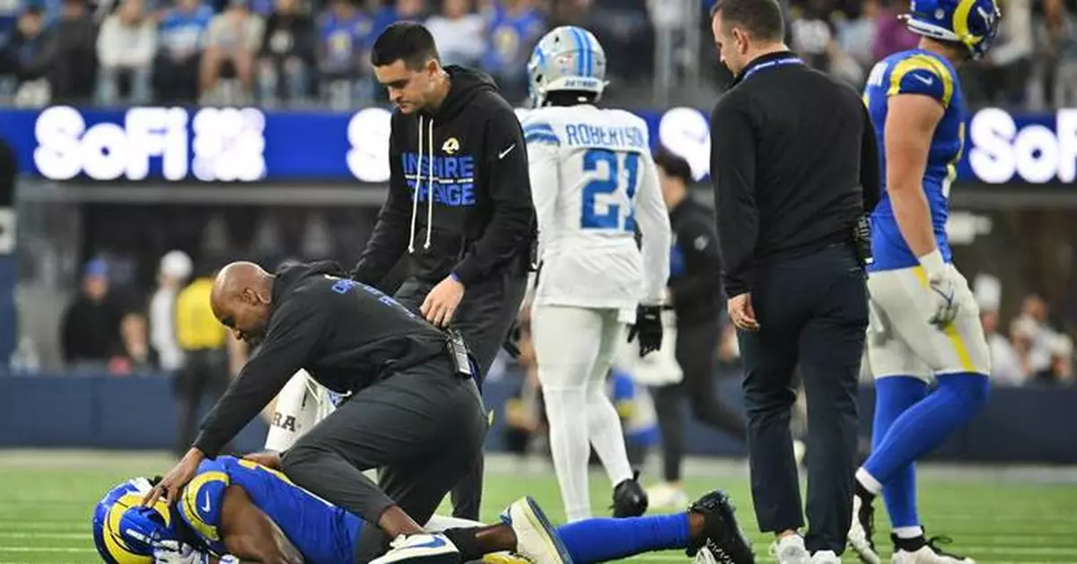 Rams WR Davante Adams might not be ready for Seahawks showdown after reinjuring hamstring vs Lions